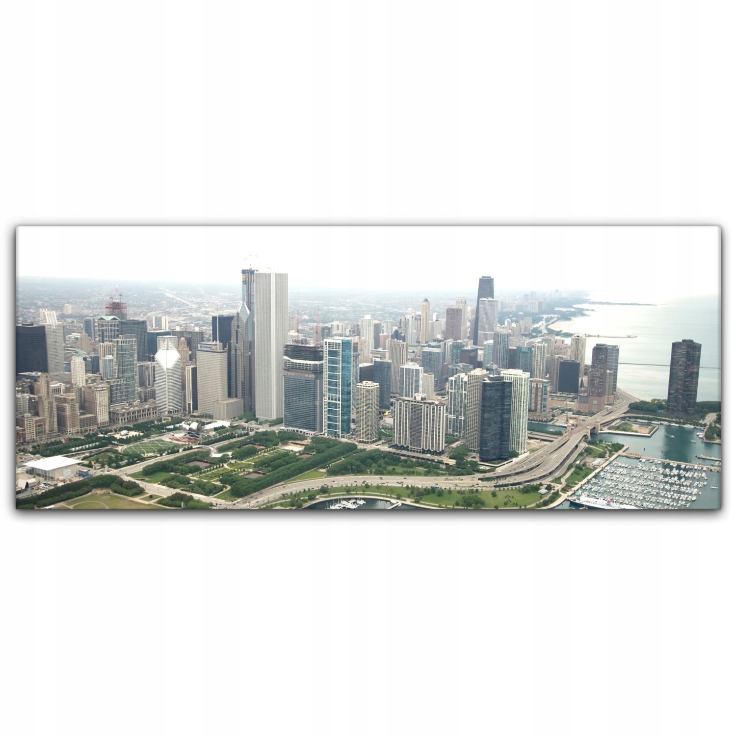 

Canvas płótno do sypialni 125x50 Chicago Krajobraz