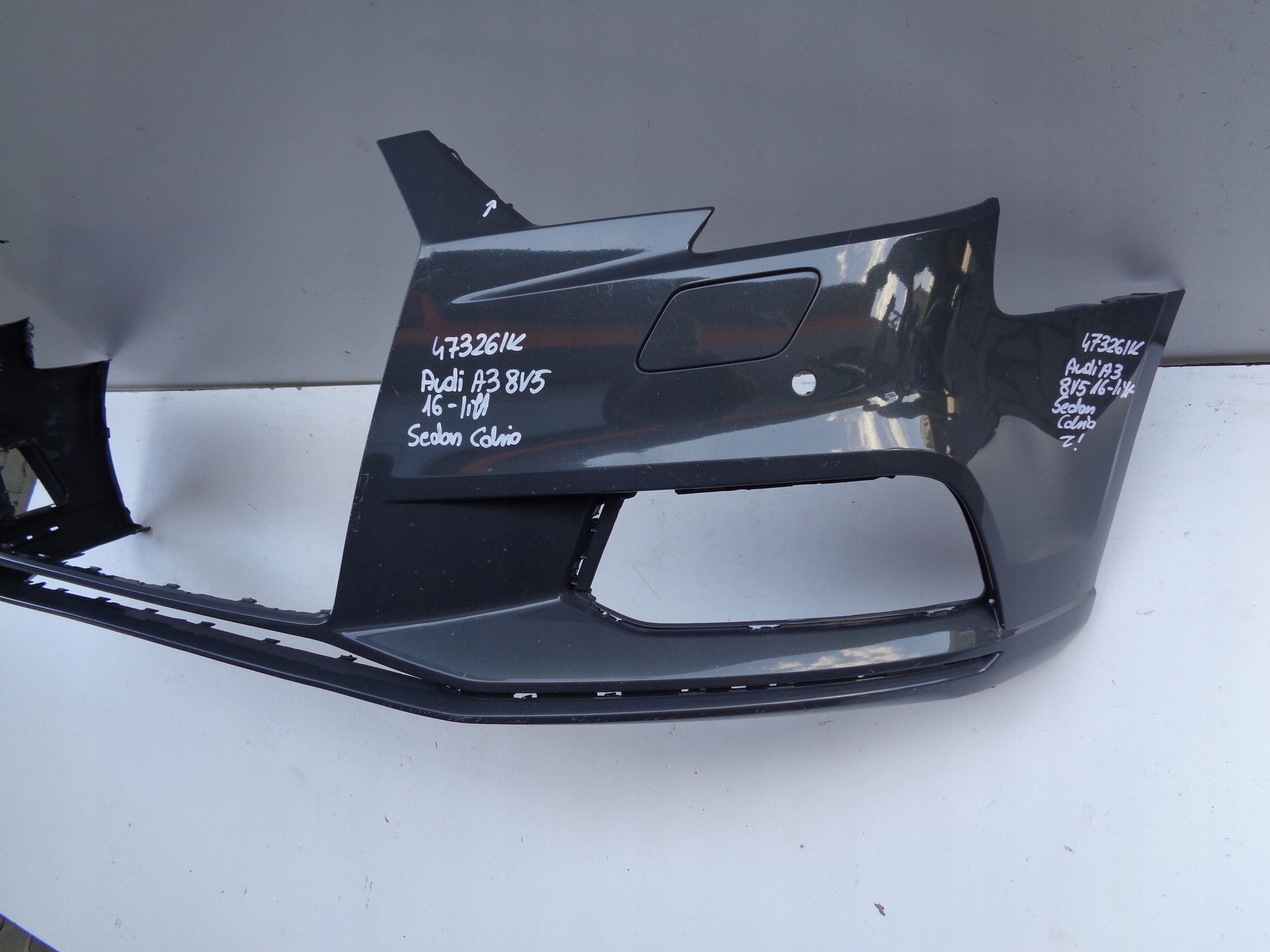 front bumper AUDI A3 8V 8V5 16- LIFT sedan CABRIO NR 47326