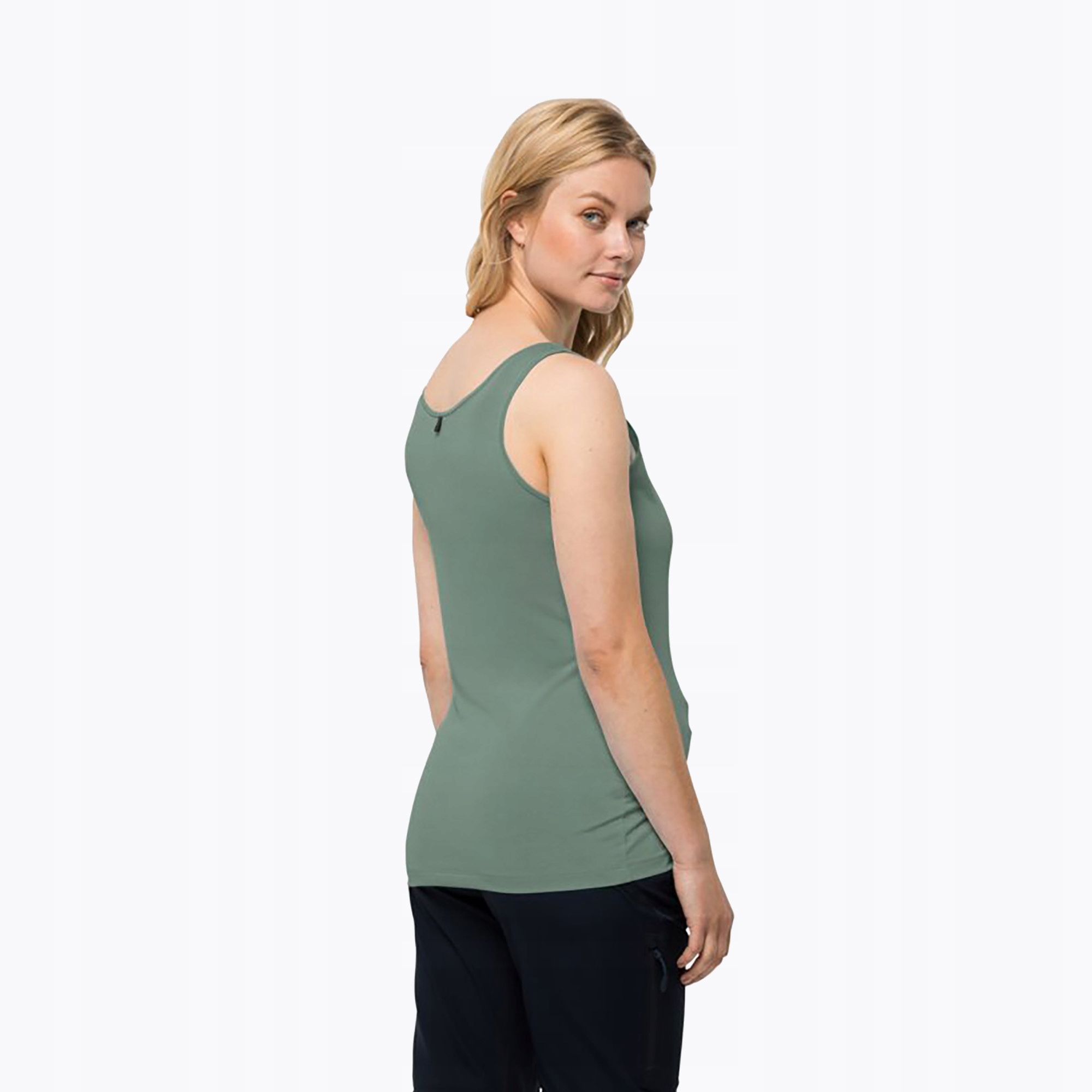 Koszulka trekkingowa damska Jack Wolfskin ziel S Kolekcja Pack & Go