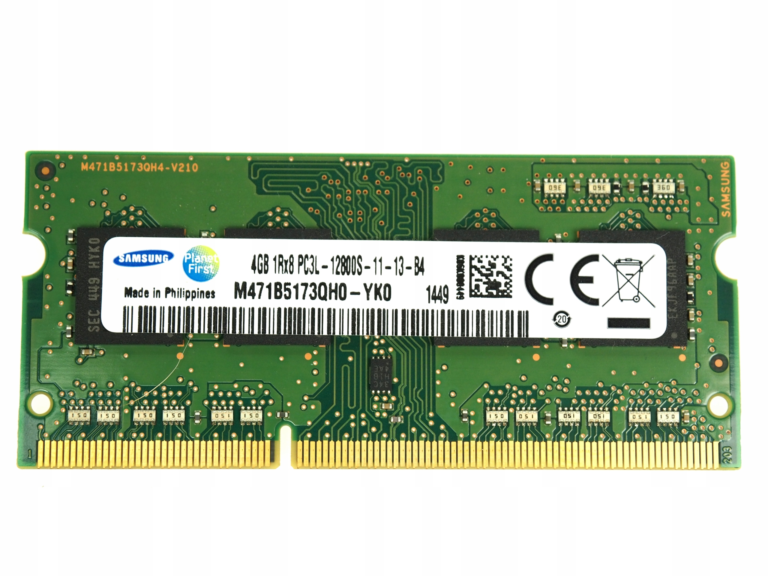 Ram Pc Portable 4GB PC3L-12800s DDR3 1600MHz