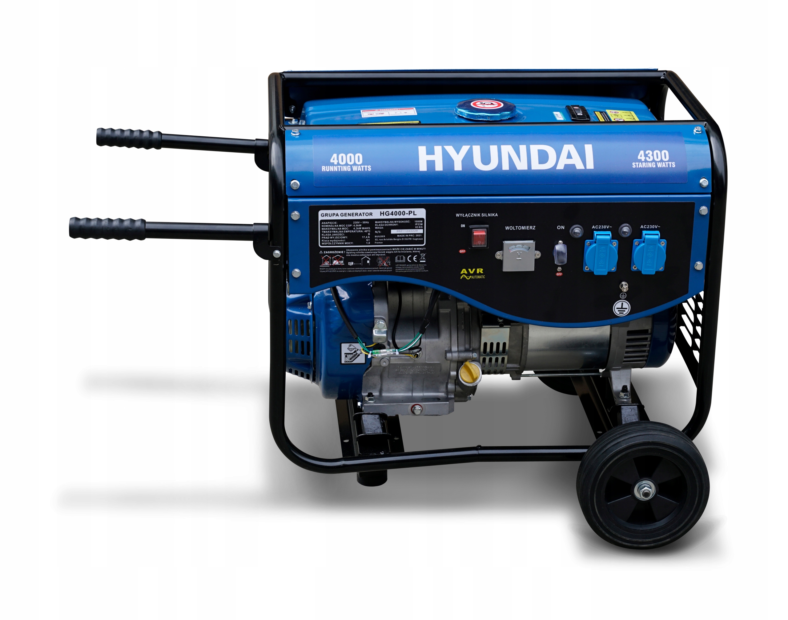 

Generator Agregat HG4000-PL