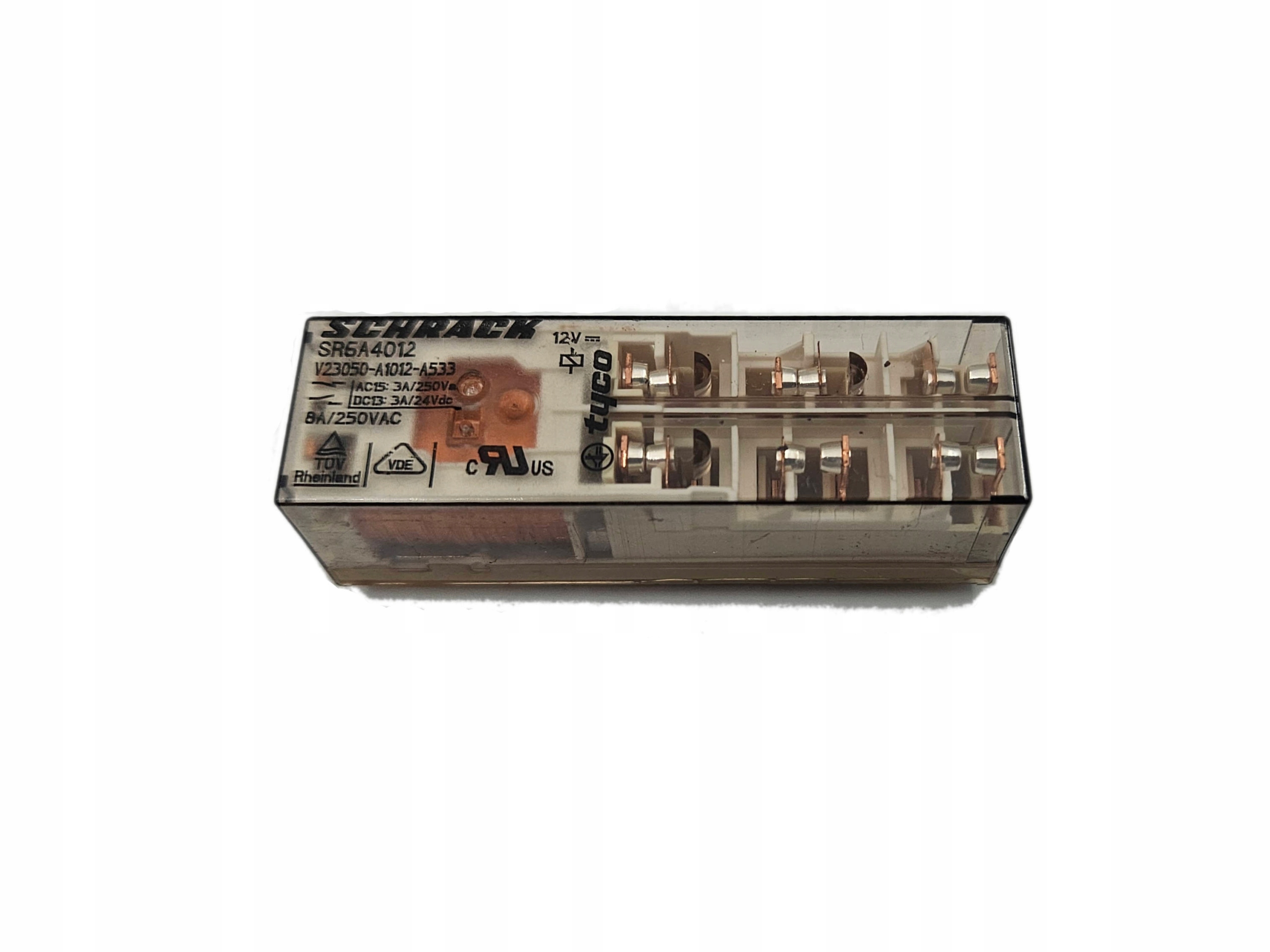 V23050-A1012-A533 bezpečnostní relé 12V 3xNO 3xNC 8A/250V