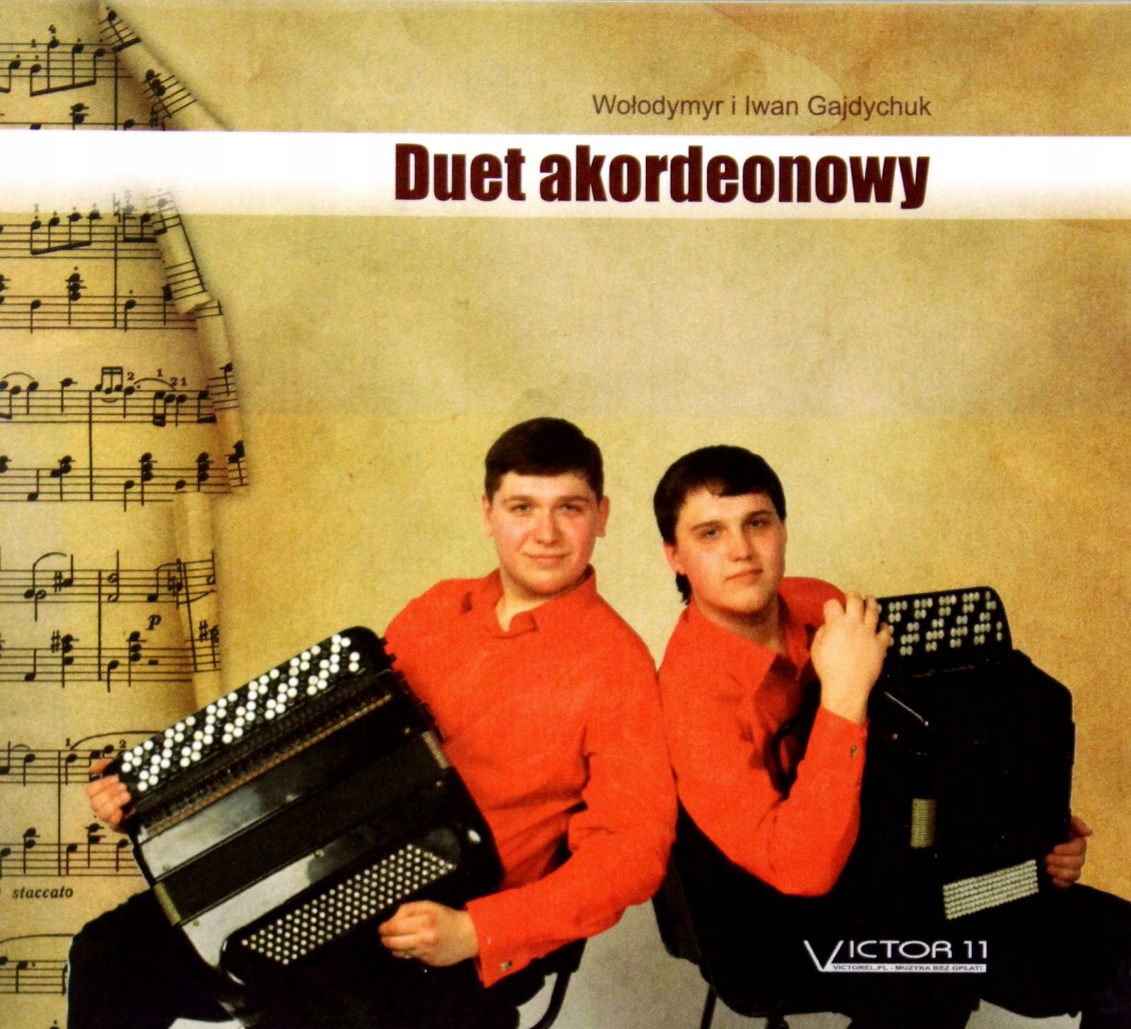 Wołodymyr I Iwan Gajdychuk: Duet Akordeonowy (CD)