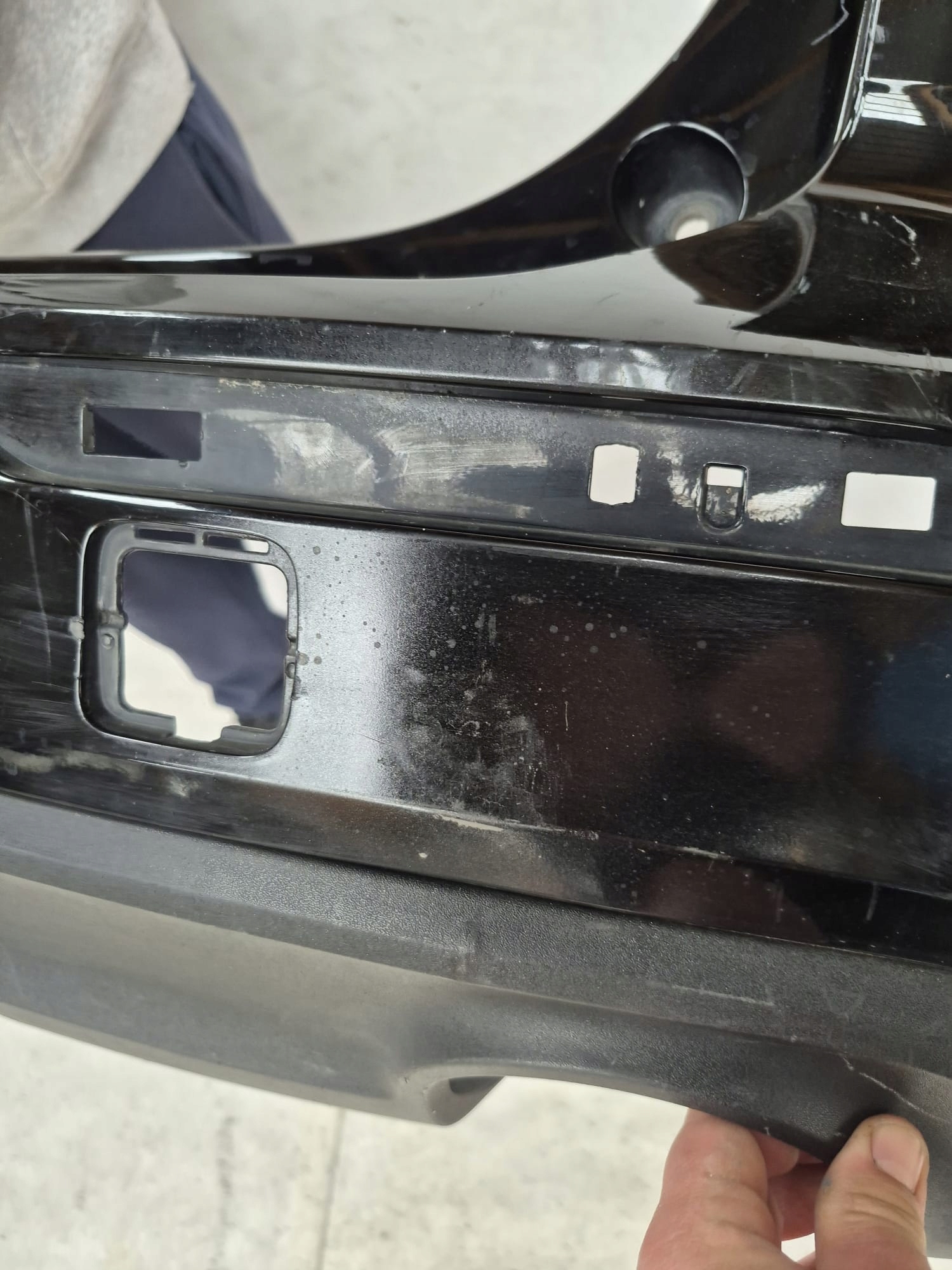 VOLVO V60 II 2 18- bumper rear part rear PDC
