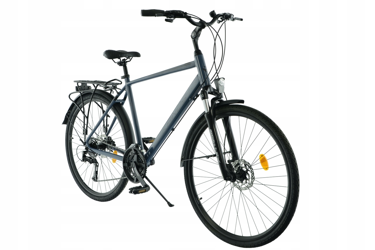 Rower Trekkingowy Kands 28 Verso V1 r19' ciemniebie SHIMANO HYDRAULIKA r25M