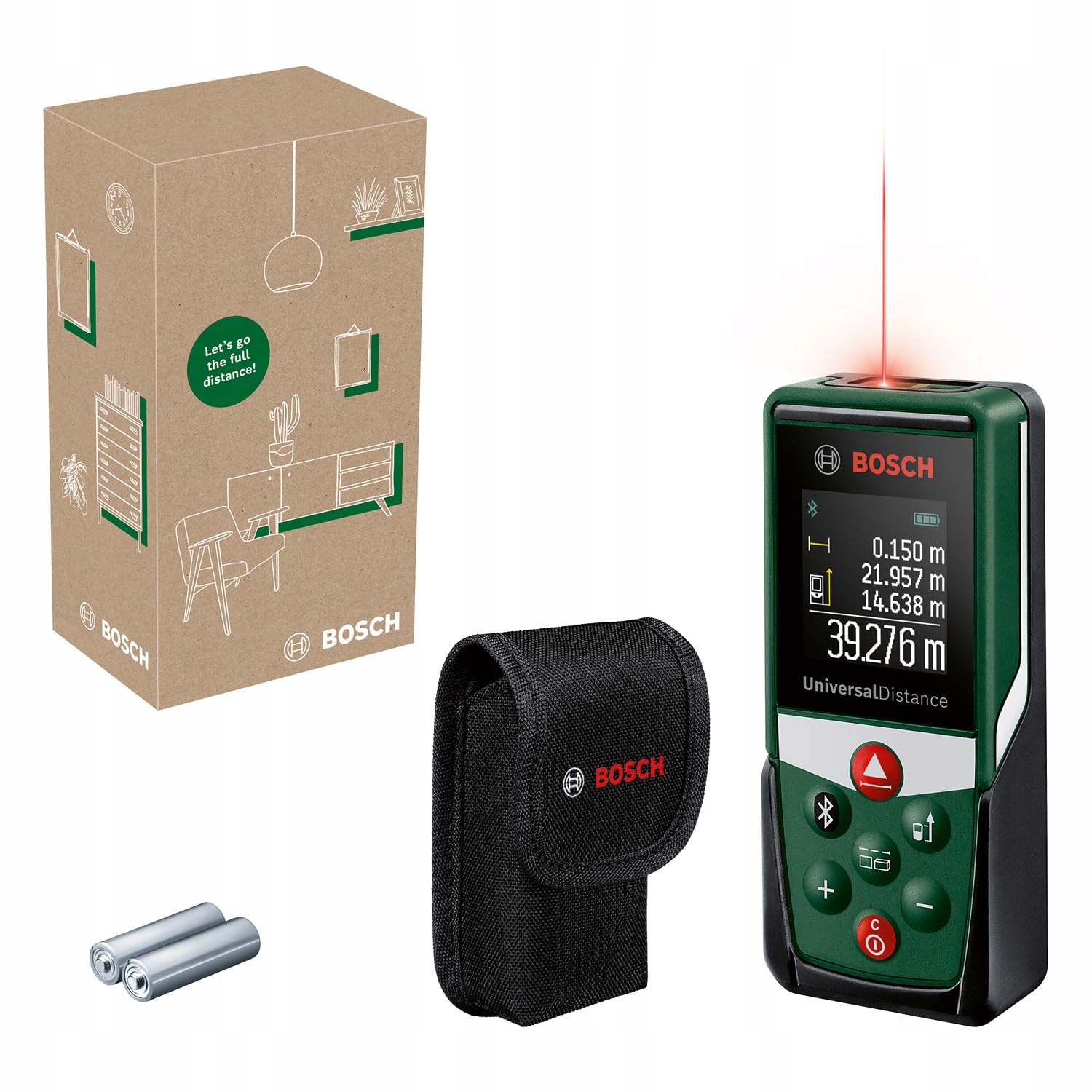 BOSCH Dalmierz Laserowy UniversalDistance 40C Bluetooth Pomiar Do 30m — miniatura 2