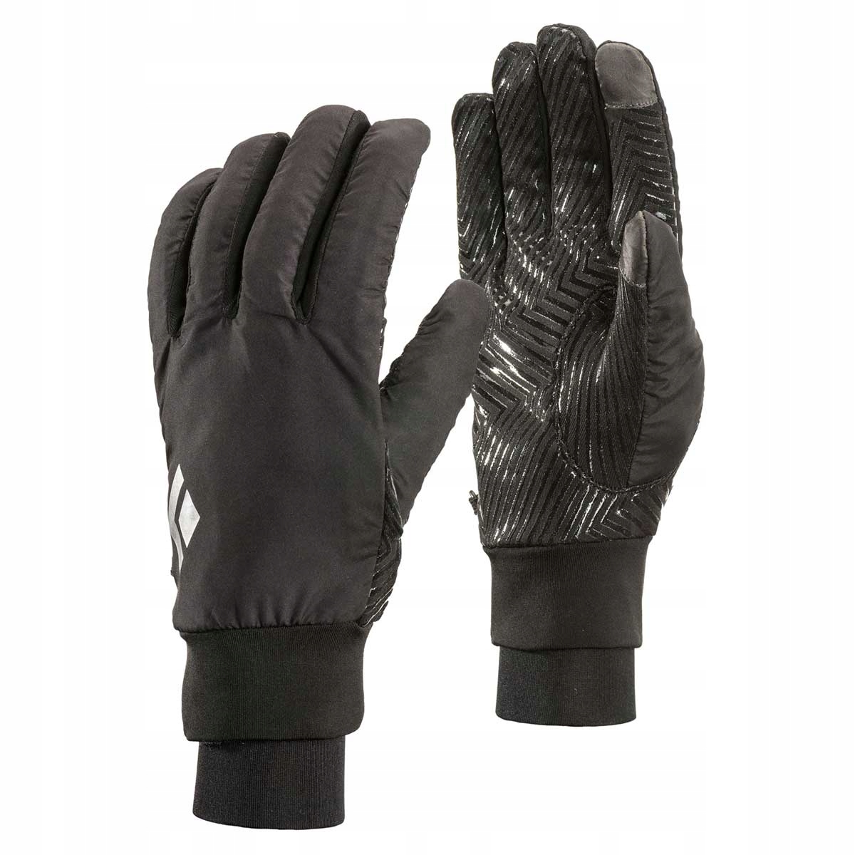 Rękawice softshellowe Black Diamond Mont Blanc Black Rozmiar M