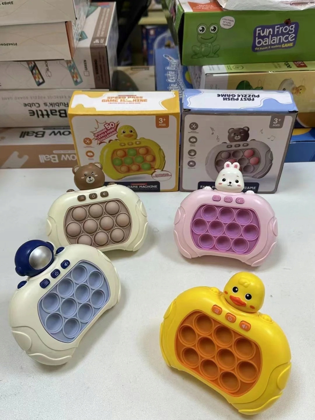 POP IT GRA ELEKTRONICZNA ANTYSTRESOWA ZRĘCZNOŚCIOWA SENSORYCZNA POPIT Producent Inna