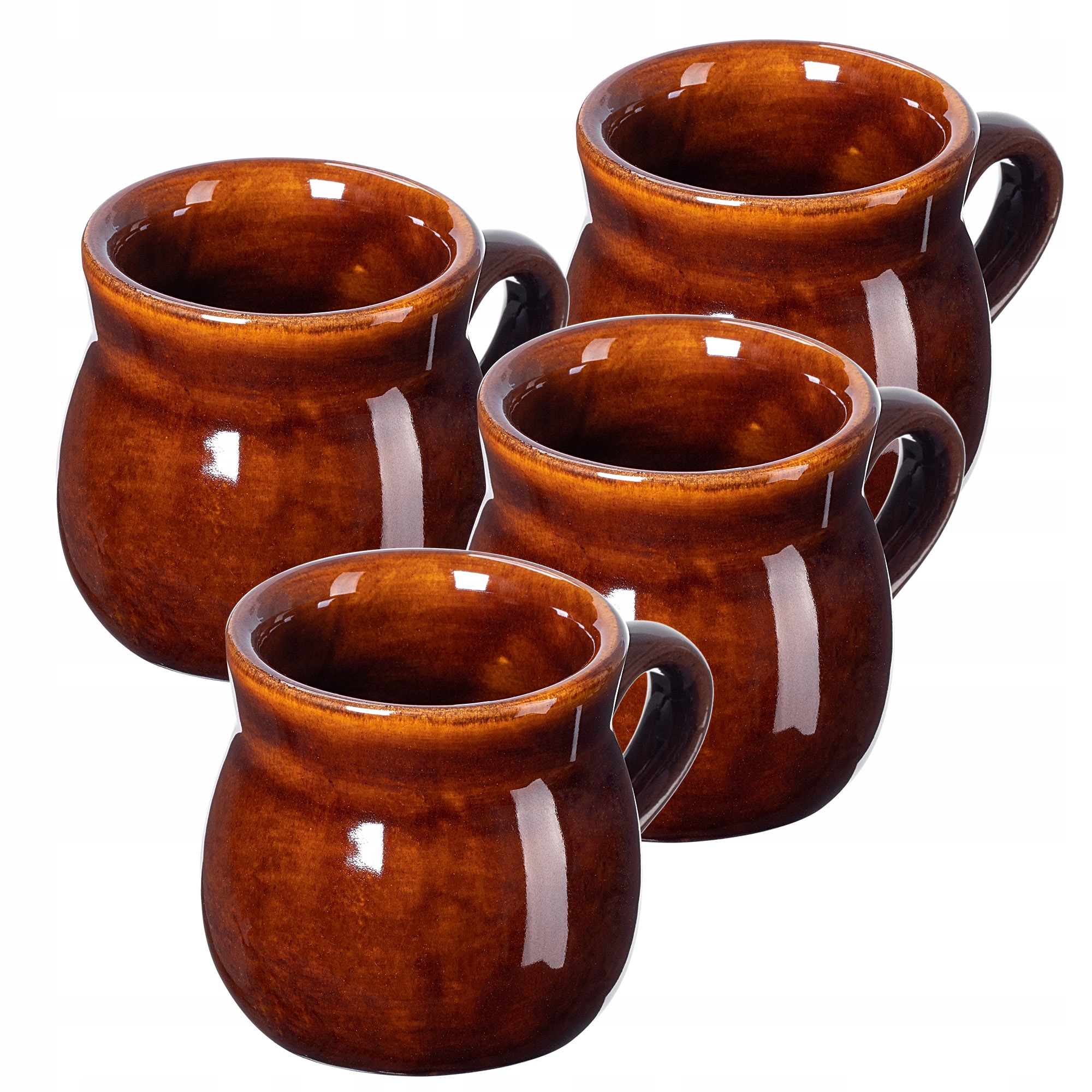 Hrnečky Na Svařené Víno Topné 250 ml S Uchem Hrnek Kamionka Set 4ks