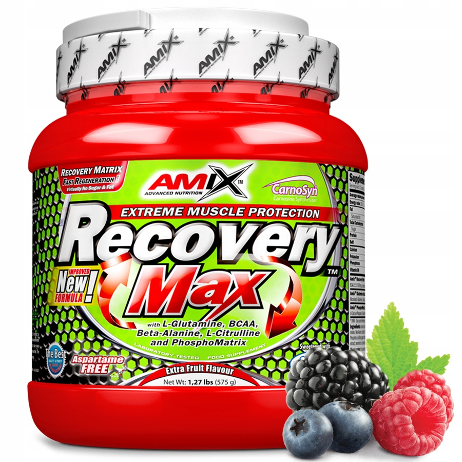Bcaa 5000 mg L-glutamin 5 g aminokyseliny cytrulin beta alanin pomeranč