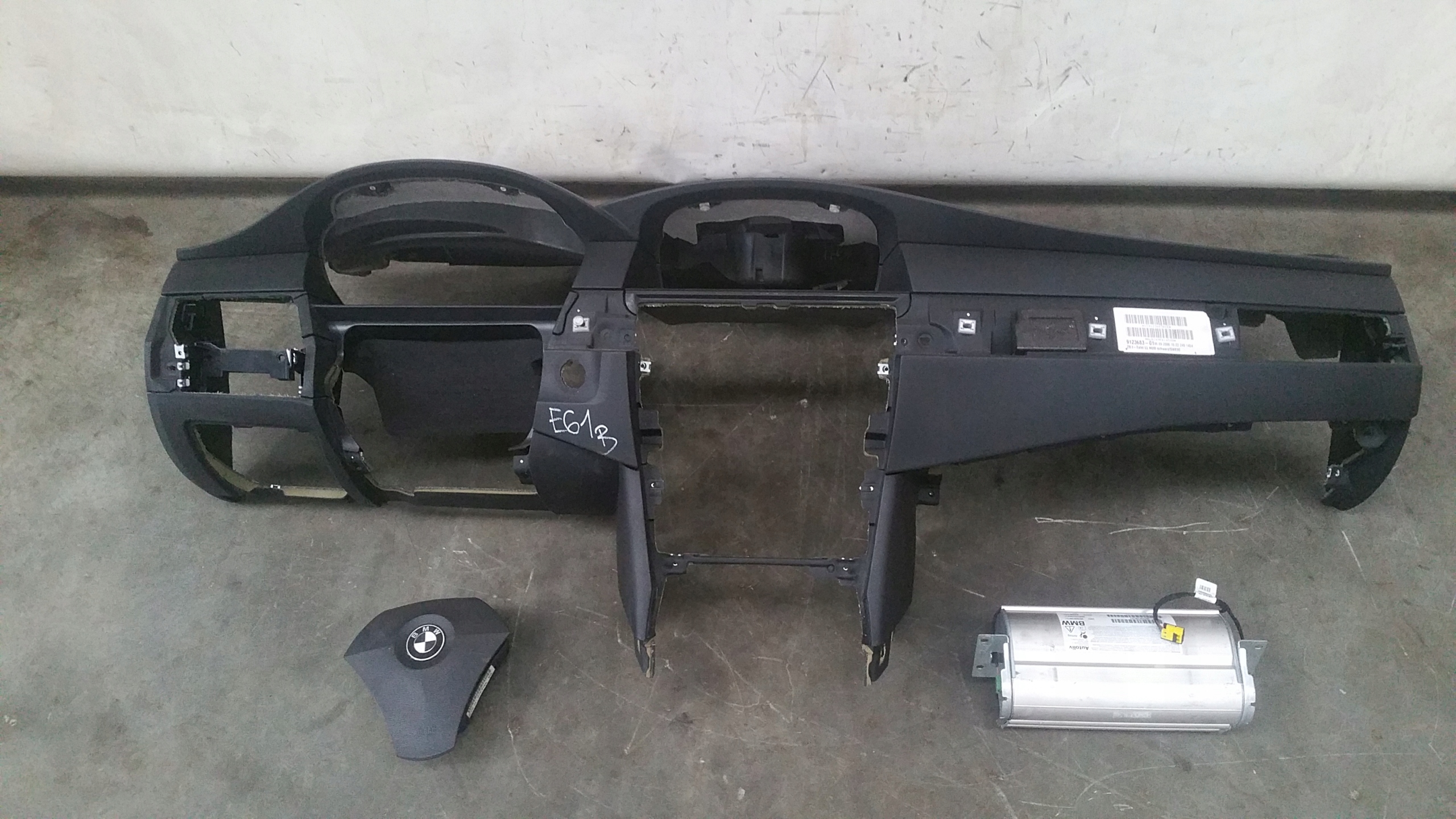 dashboard console airbags Head up Lift BMW E60