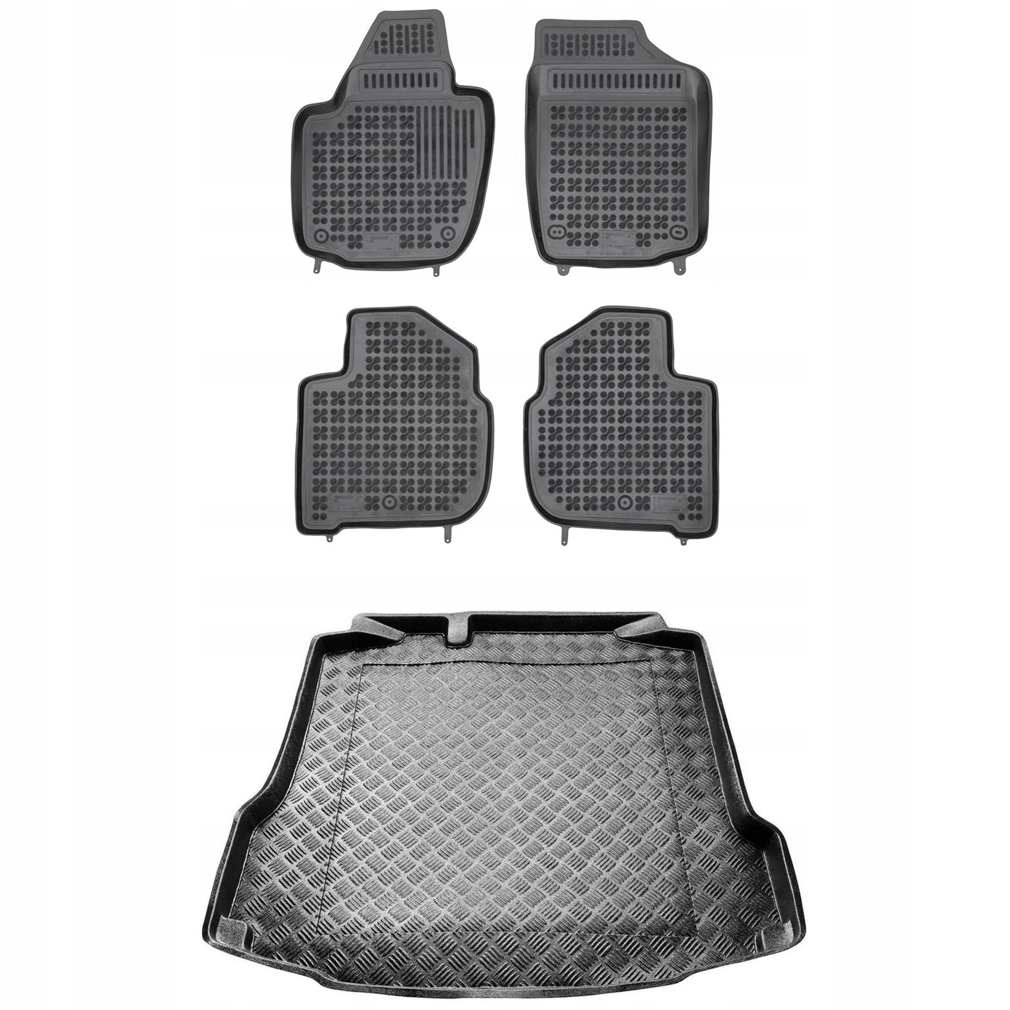 Sada koberčekov a protišmykovej podložky Škoda Rapid 2012-2019