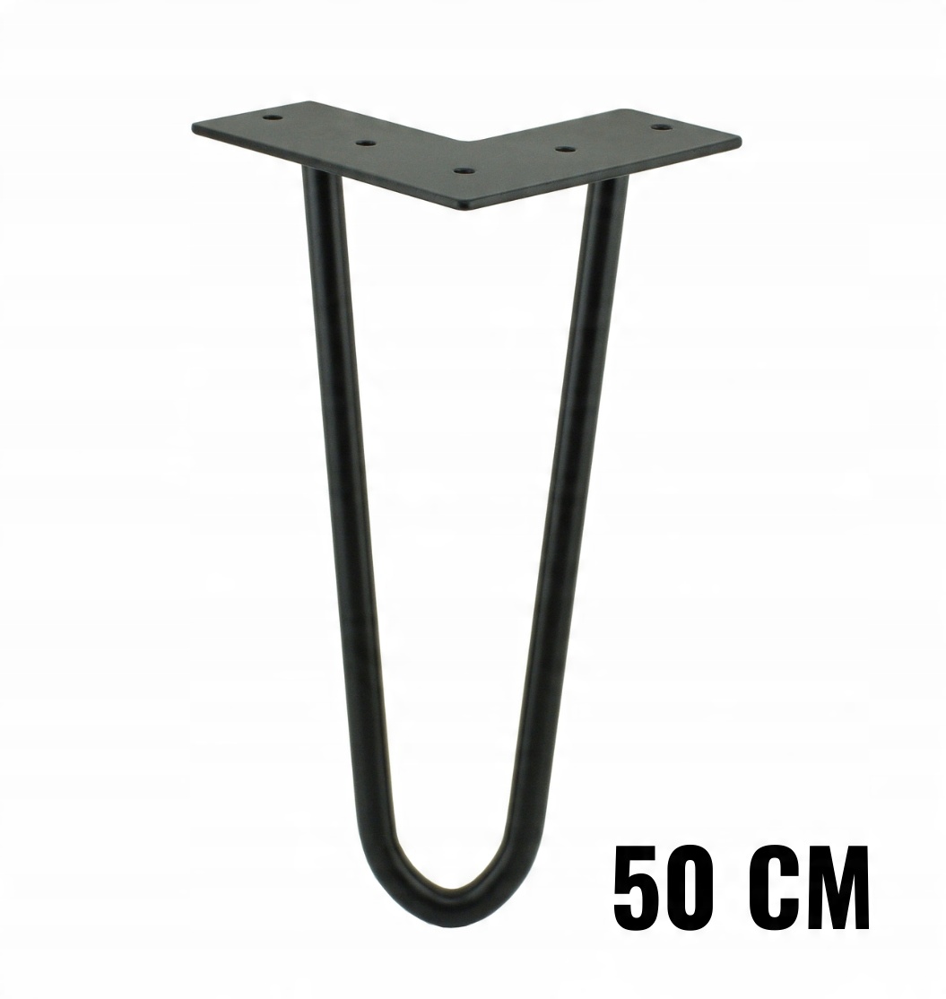 

Noga metalowa nogi mebla Hairpin Legs 50 cm 2pręty