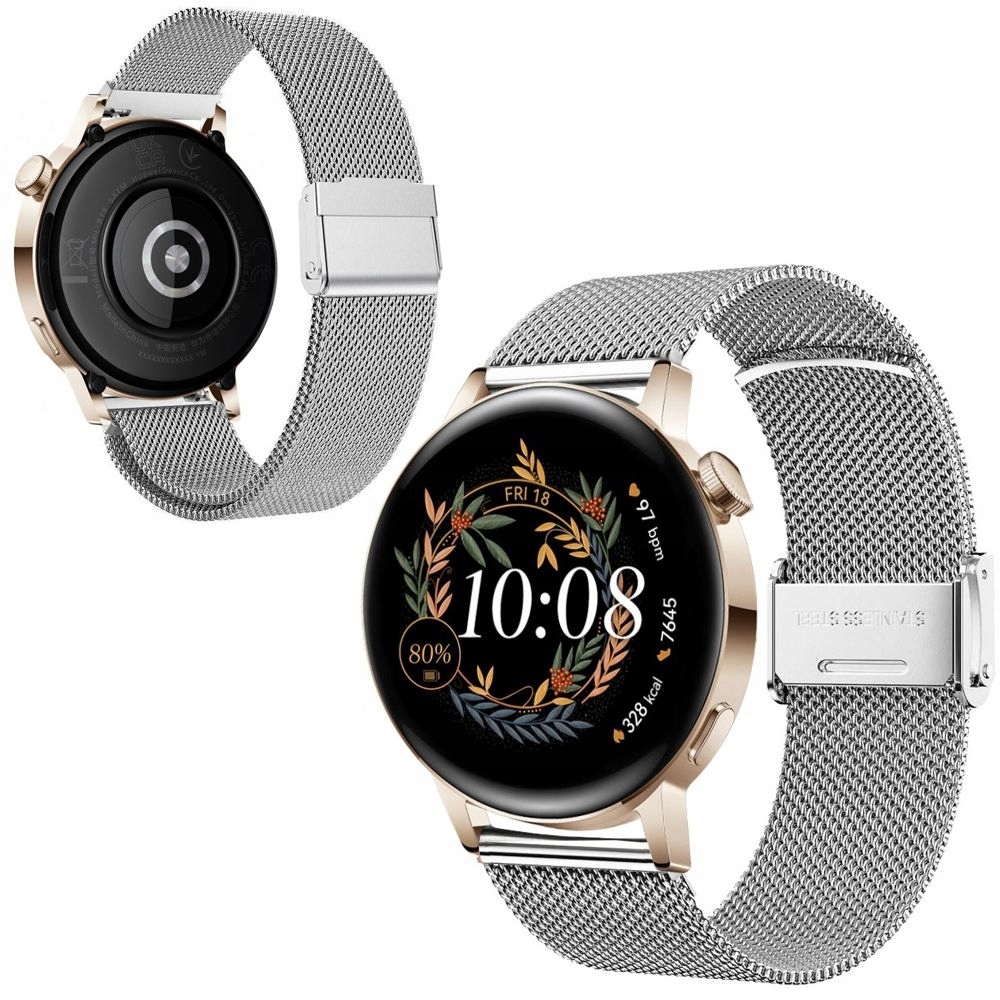 

Pasek Siatka Milanese do Huawei Watch Gt 3 42mm