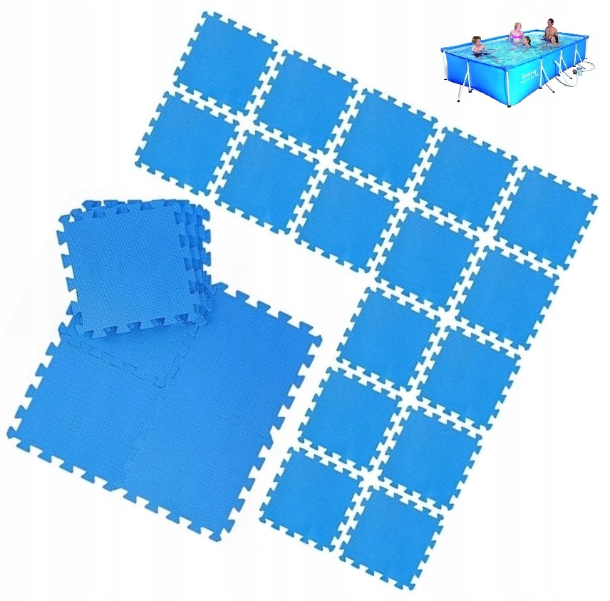 Polystyrénový puzzle podkladový film pre basen Bestway 56082