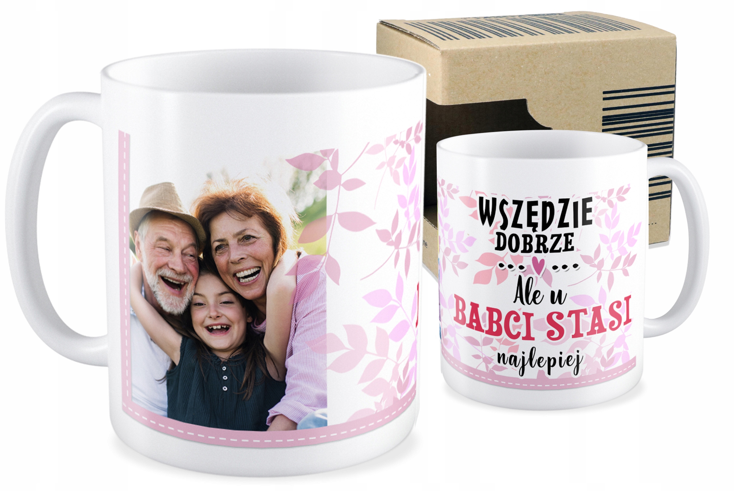 

Foto Kubek prezent Dzień Babci Dla Dziadka + Imię