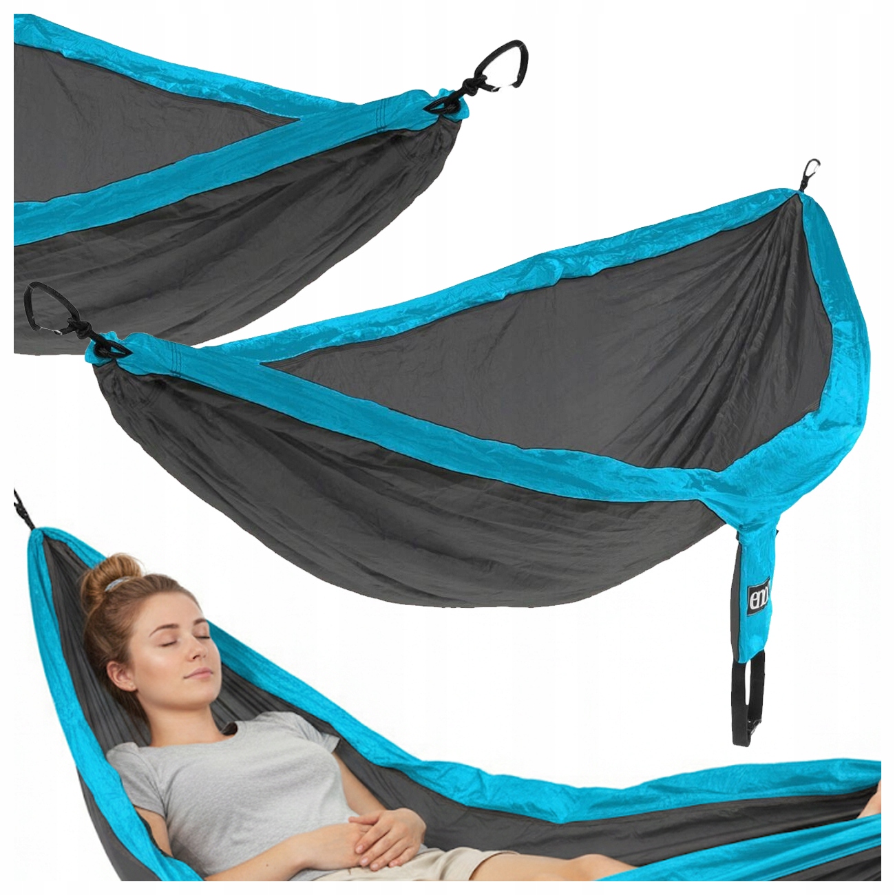 Turistická hojdacia sieť pre 2 osoby Eno Double Nest