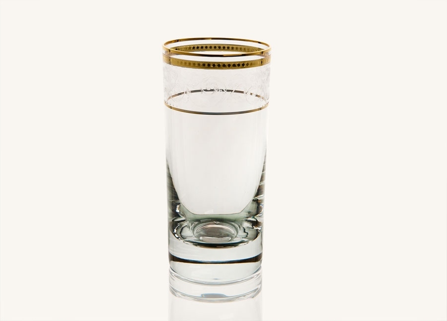 Sada 6 pohárov na pivo 360 ml Dolce Vita Gold Darček na Deň matiek, Otca