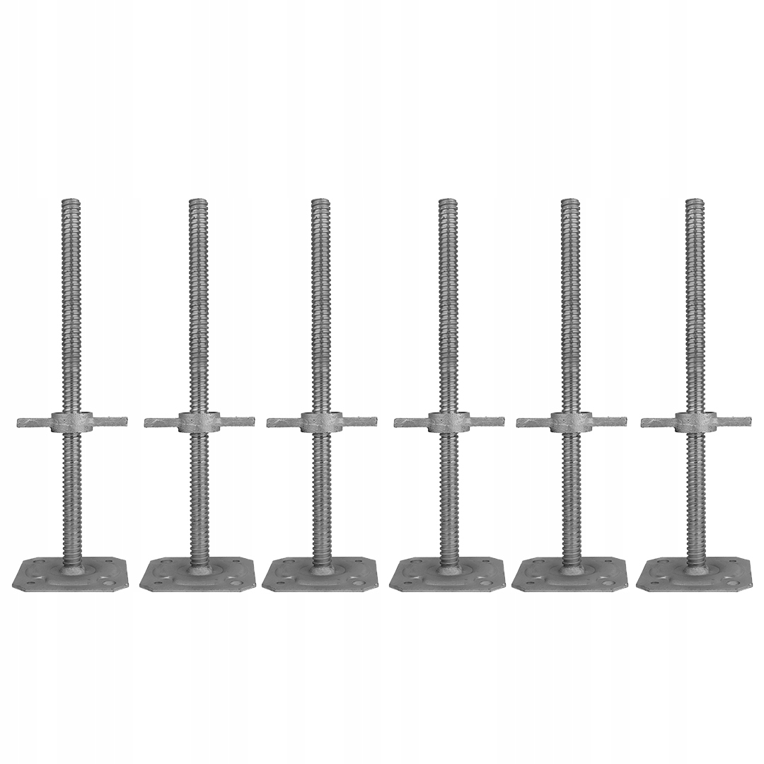 Podstawa Stopa 50cm fi 26mm stopka do rusztowania Warszawskiego 6 sztuk