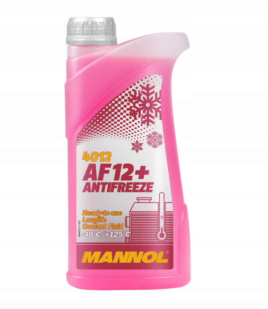 

Mannol 4012 Płyn Do Chłodnic AF12+ G12+ -40°C 1L