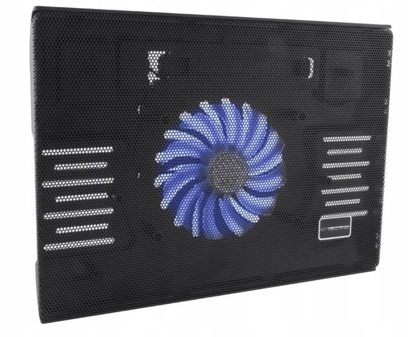 PODKŁADKA PODSTAWKA CHŁODZACA POD LAPTOPA NOTEBOOKA WENTYLATOR ESPERANZA