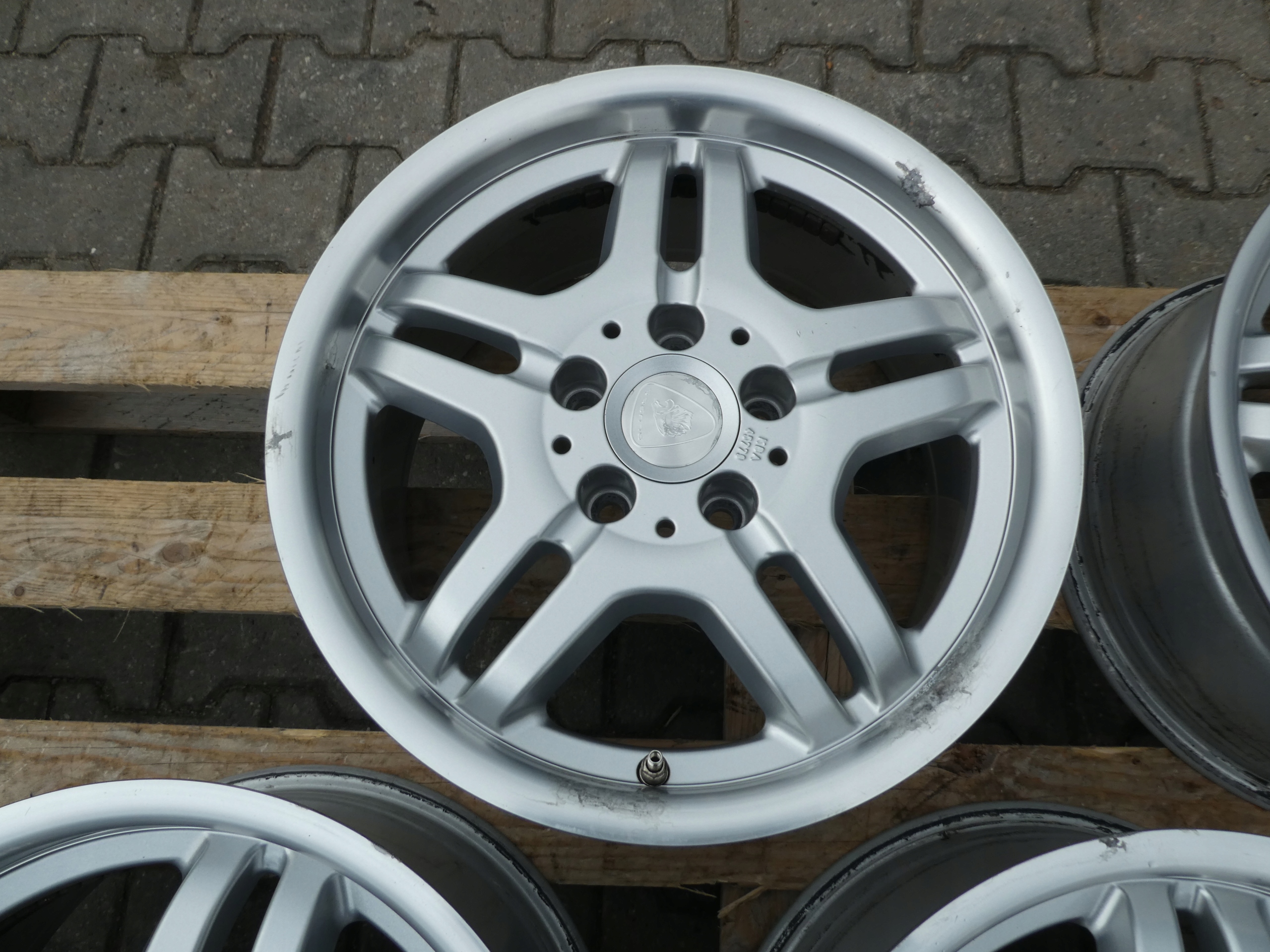 4X discs aluminium disc VW KBA 45779 5X112
