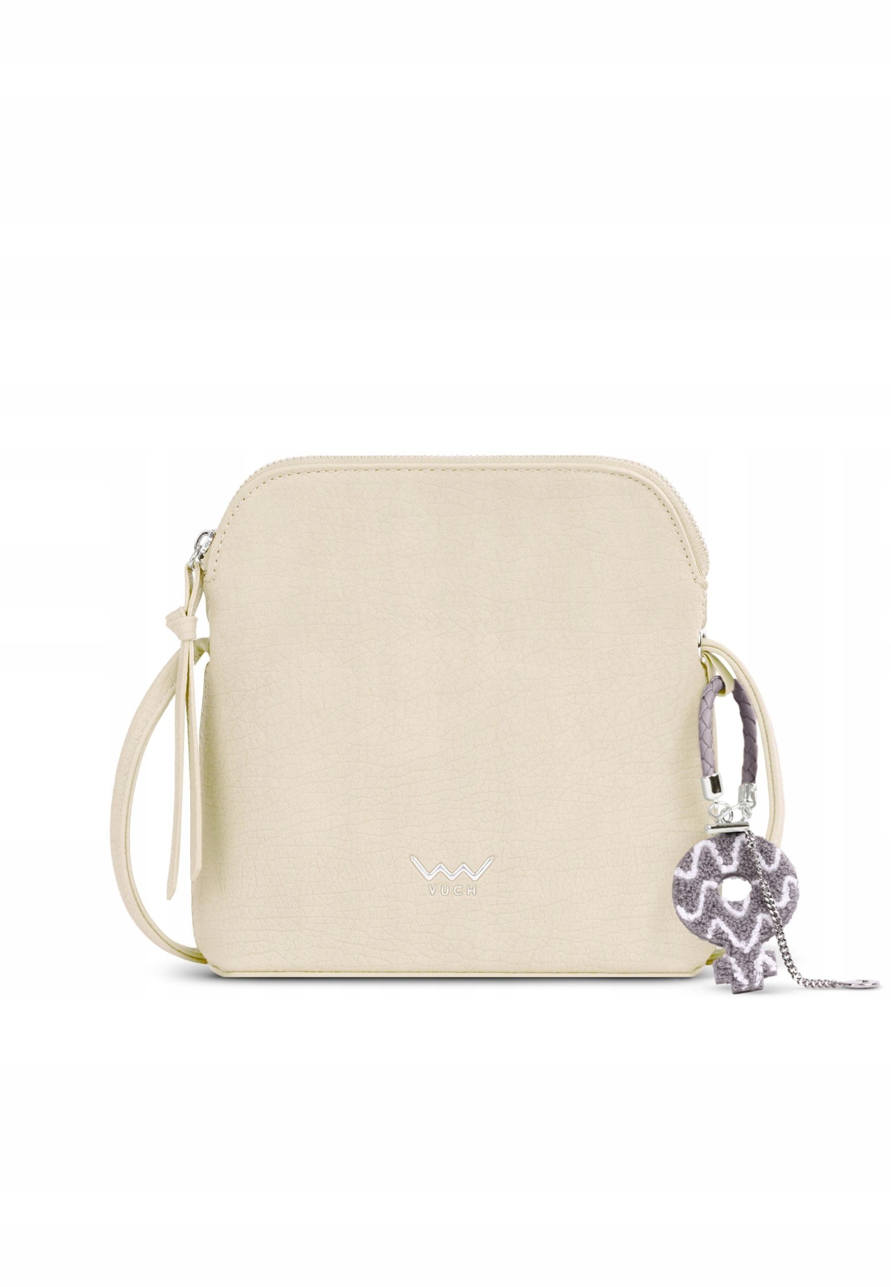Dámská crossbody kabelka Vuch Essel Cream béžová 18 x 18 x 6 cm