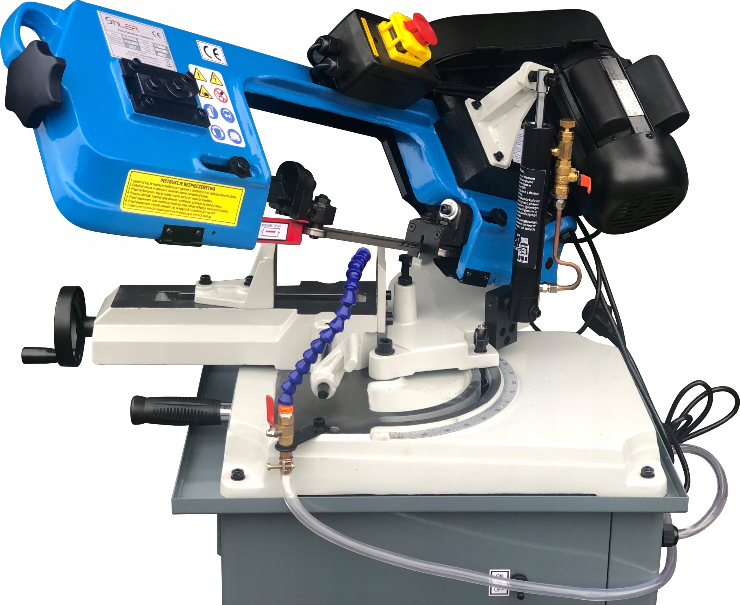 PIŁA TAŚMOWA DO METALU PRZECINARKA STILER 128HDRA 230V 150 MM 2 TAŚMY HIT Rodzaj taśmowa