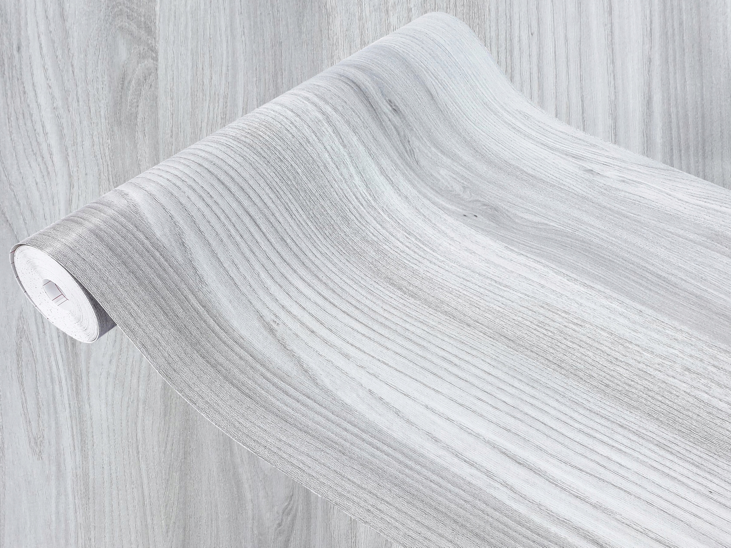 Fólie napodobující dřevo Dub šedý Nábytková dýha Samolepicí 90x490 cm