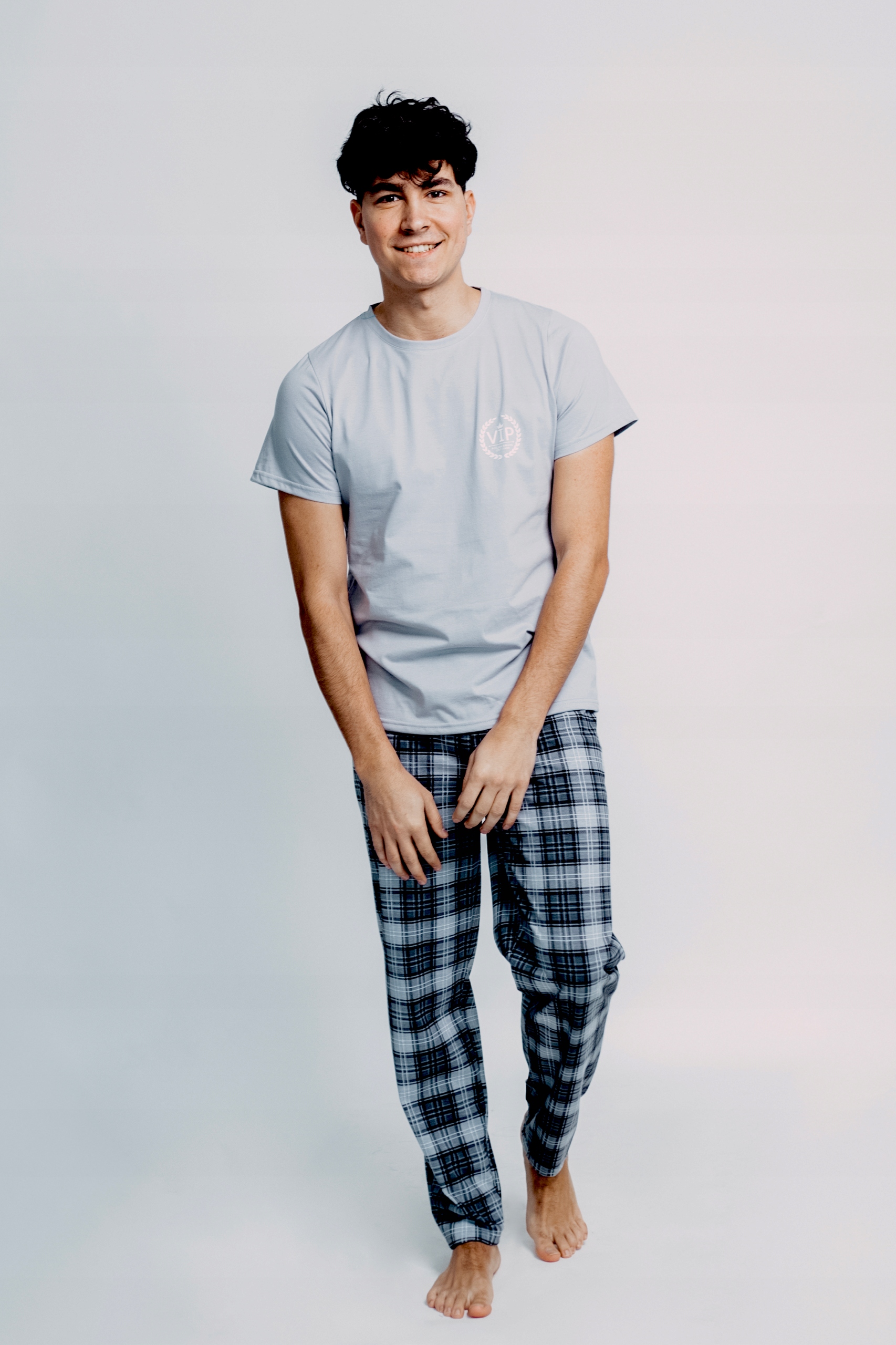 Pánské Pyžamo Kuba Vip Kratka S Krátkým Rukávem XL