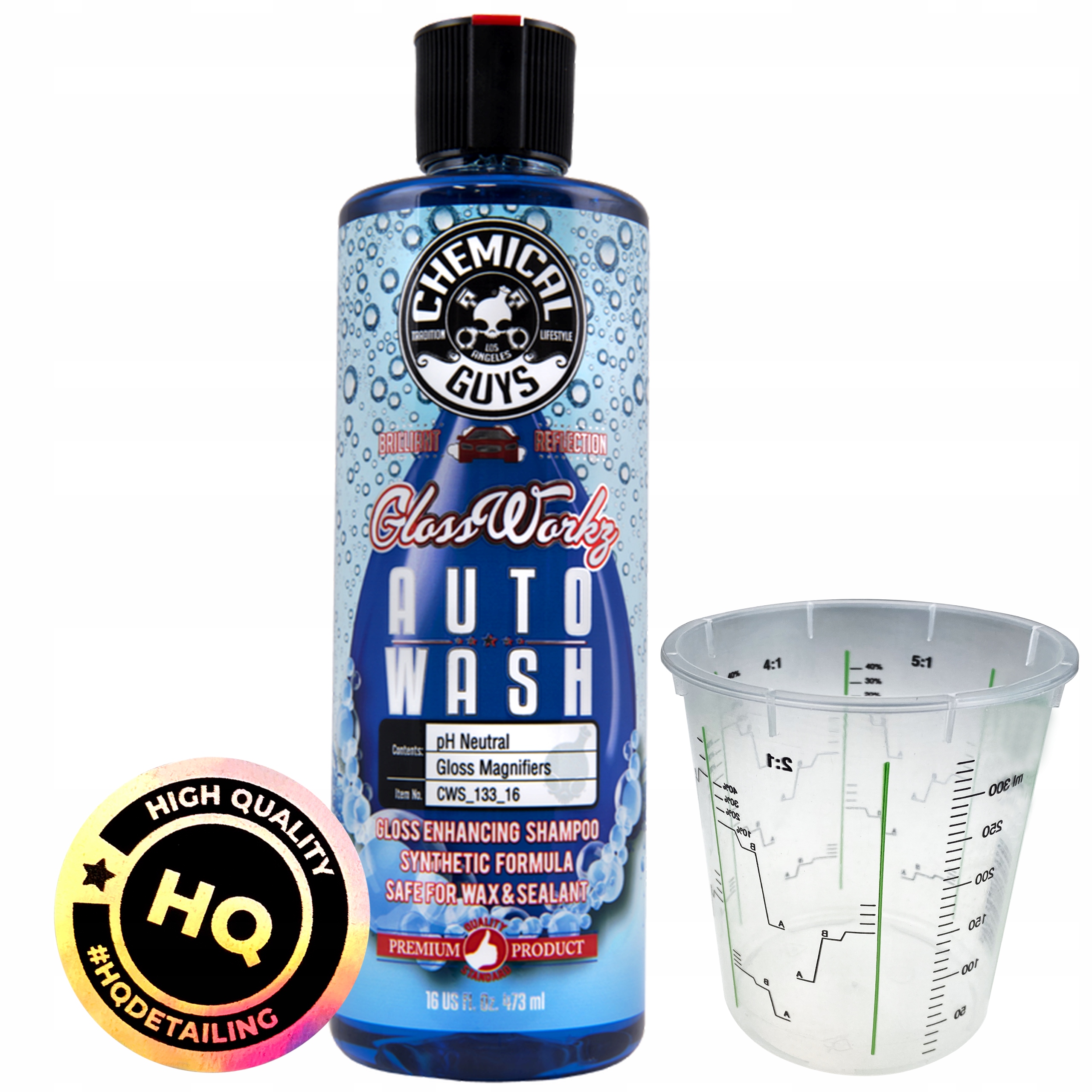CHEMICAL GUYS GLOSSWORKZ - Szampon Nabłyszczający