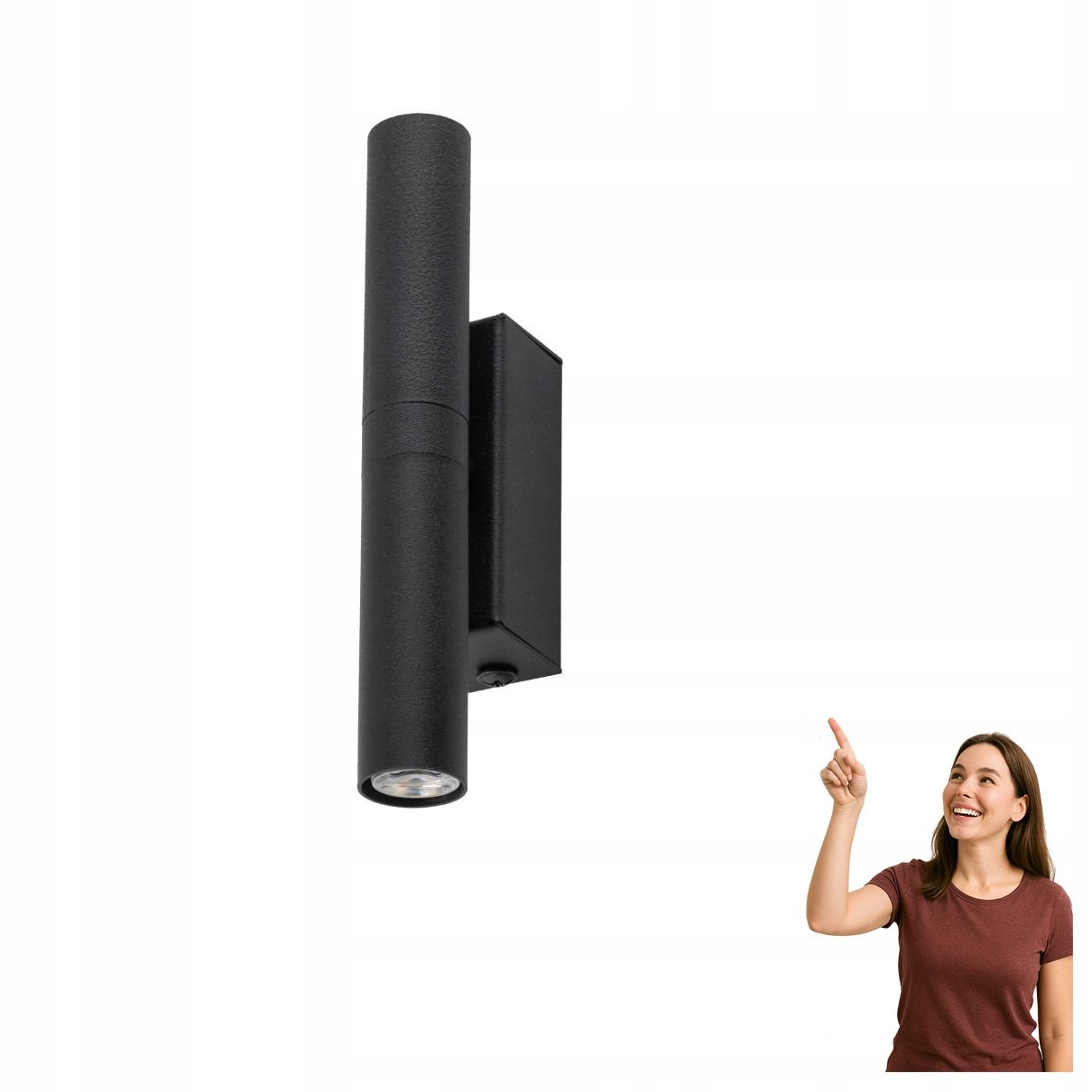 Nástenná lampa Lagos Black 10184 Tk Lighting