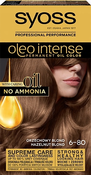

Syoss Oleo Intense Farba 6-80 Orzechowy Blond