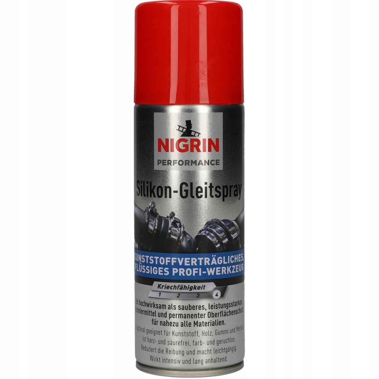 

Nigrin Silikon w Sprayu Smar Silikonowy 200ml