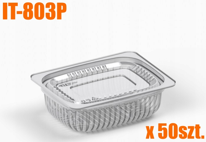 

Opakowanie na sałatkę surówkę plastik 50szt 150ml