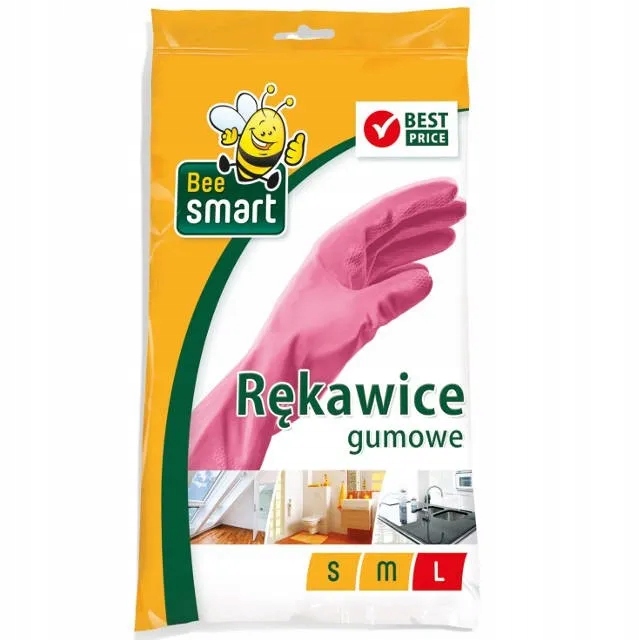 

Paclan Rękawice gumowe BeeSmart L, 1 para