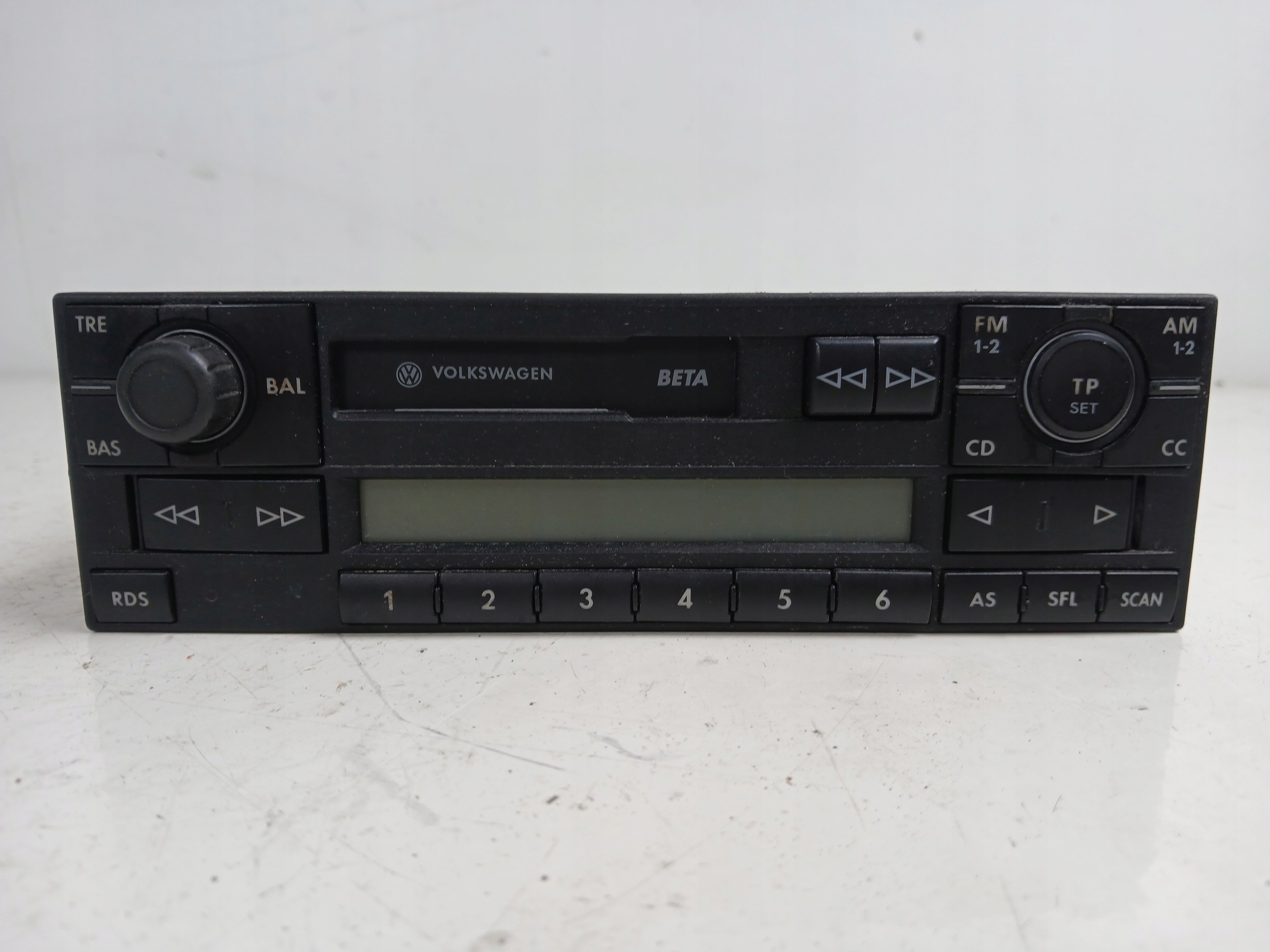 VW GOLF IV PASSAT B5 RADIO original KASETA BETA