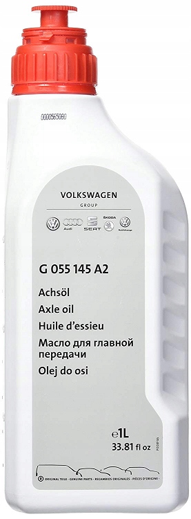 Olej mechanizmu różnicowego Audi G055145A2 1L