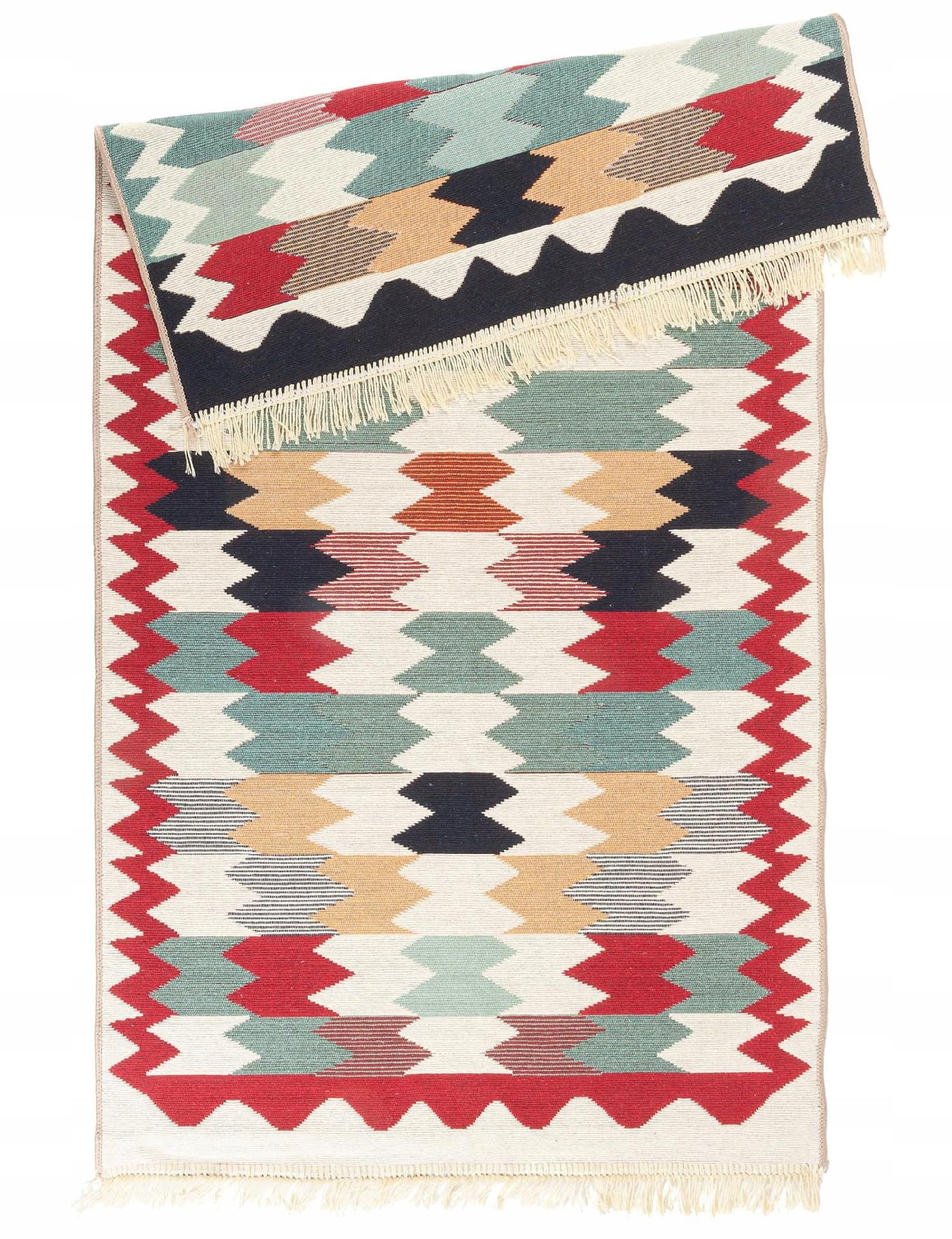 

Dywan Kilim Tkany Premium wzór 80x150 cm Geometria