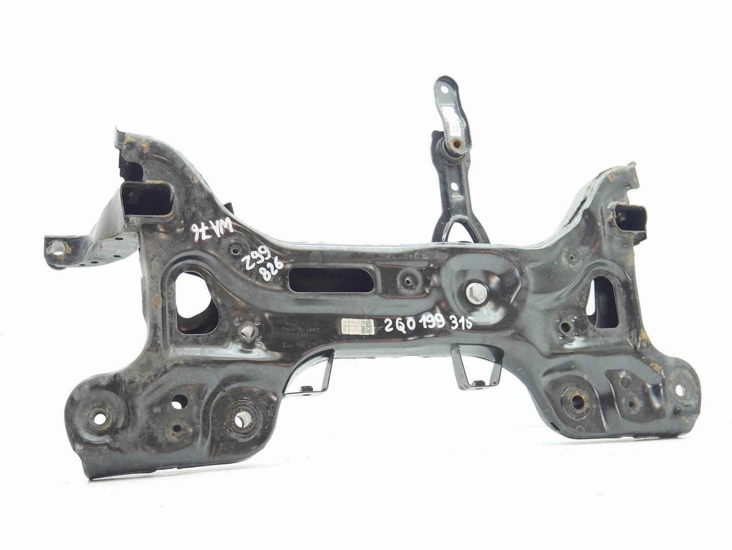 sider axle beam axle beam subframe below engine TRAWERS AUDI A1 82A 1.0 TSI 2Q0199315