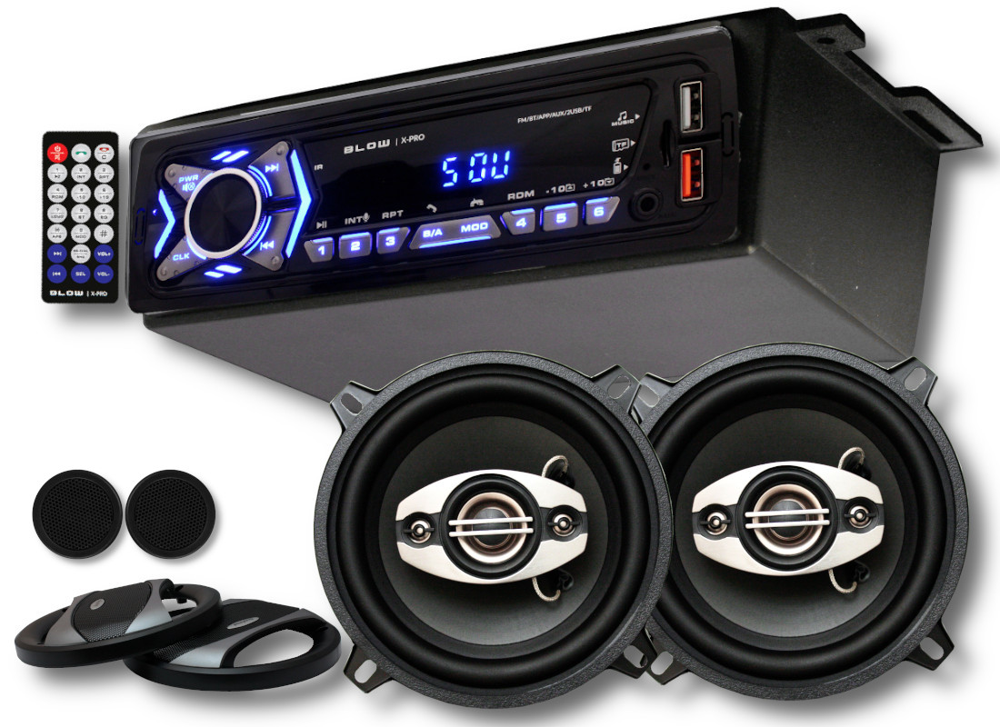 autorádio bluetooth Usb Aux reproduktory 13