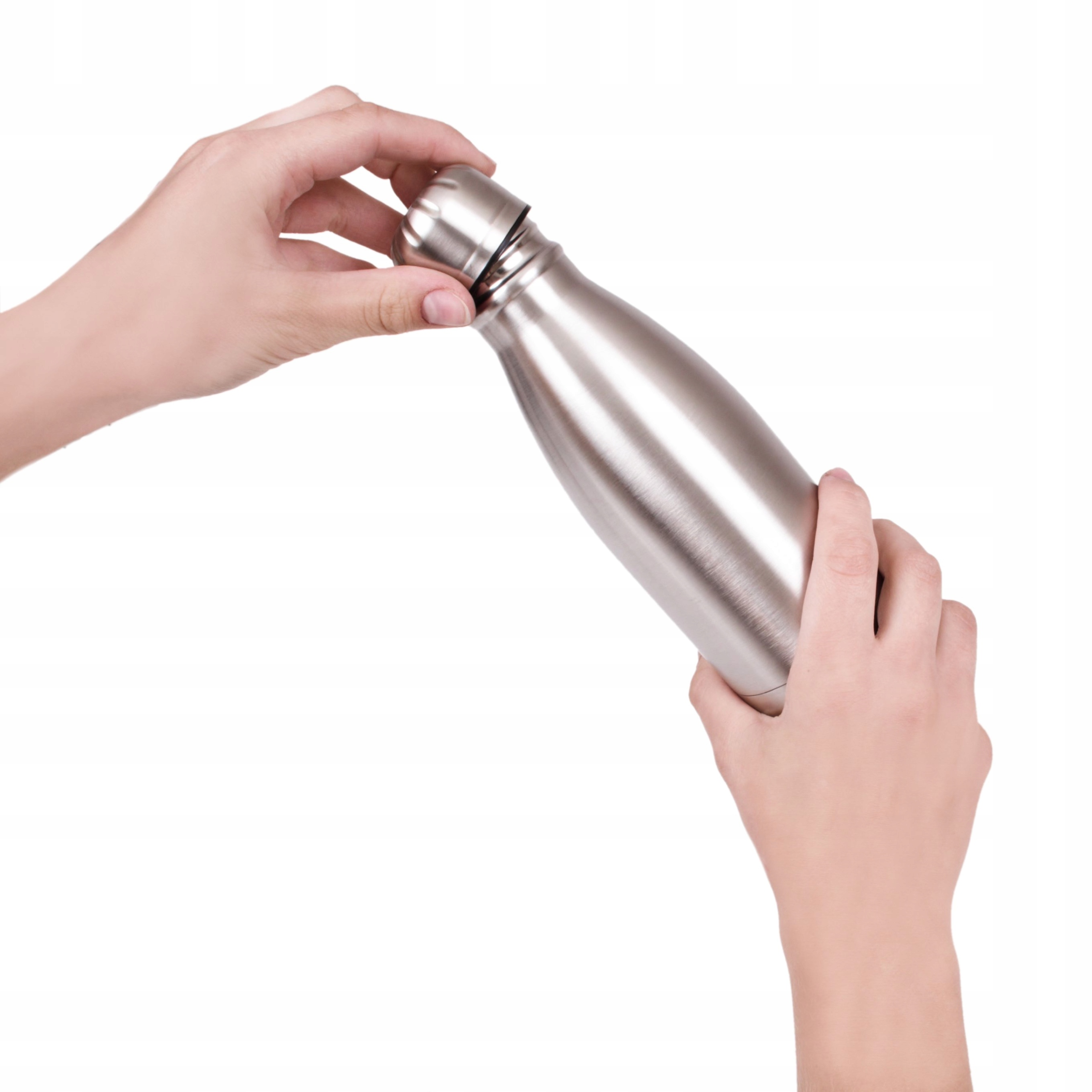 BUTELKA TERMICZNA BIDON NA WODE STAL 500ML 0,5L Model #4436