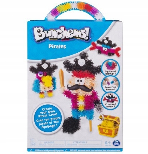 

Zestawy świecące w ciemnośc Pirat Bunchems 6039994
