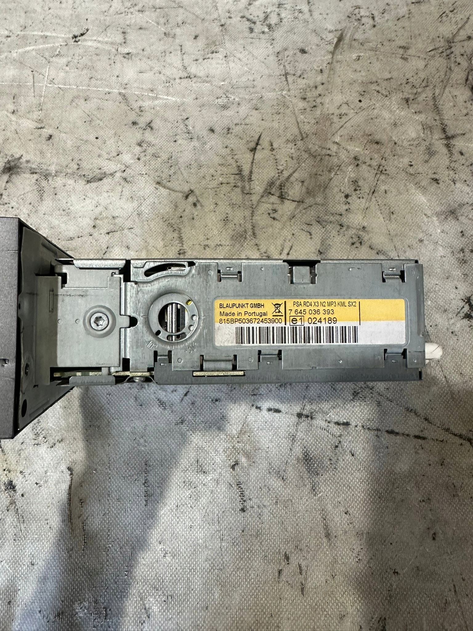 RADIO CD CITROEN C5 II FL 7645036393