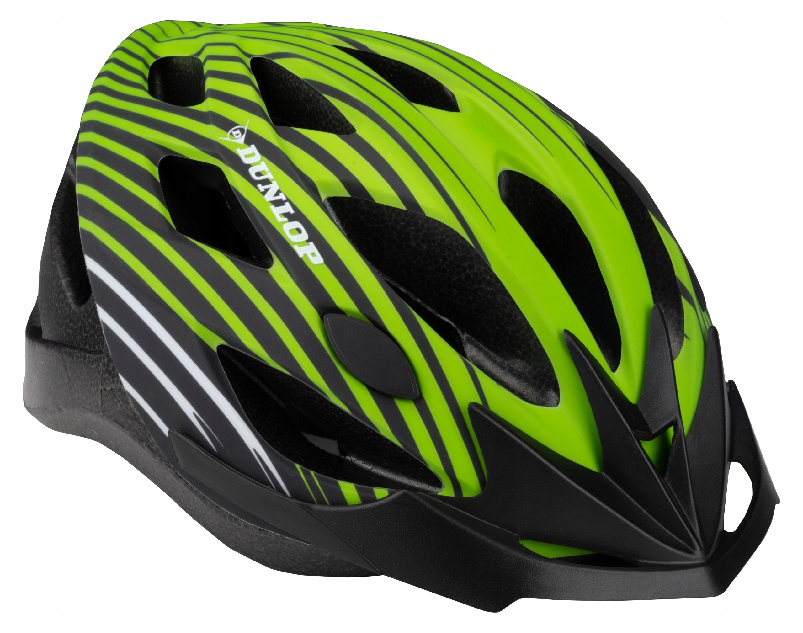 Dunlop Kask Rowerowy rozmiar L regulowany (58-61 cm) Zielony