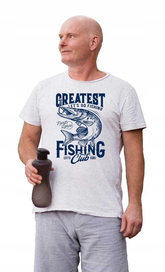 

Koszulka męska Greatest Fishing Club t-shirt 2XL