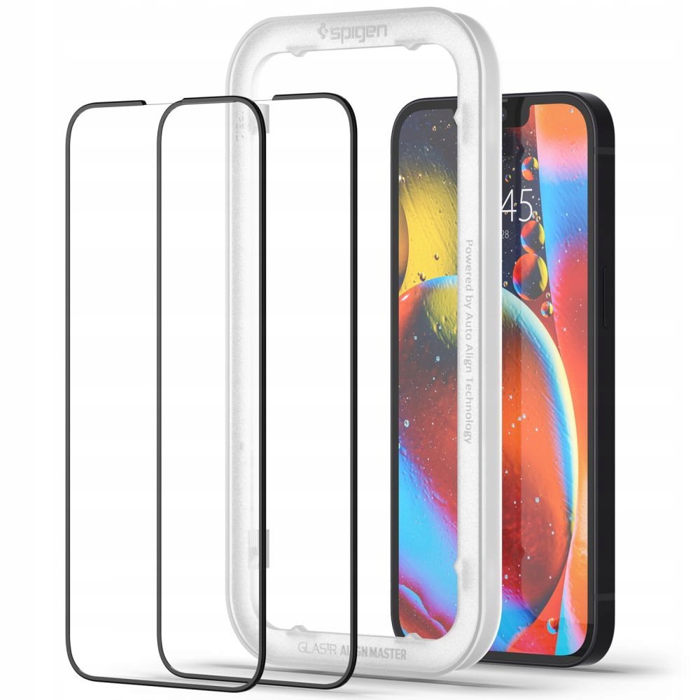 2 X SZKŁO HARTOWANE SPIGEN ALM GLASS FC IPHONE 13 / 13 PRO / 14 Producent Spigen