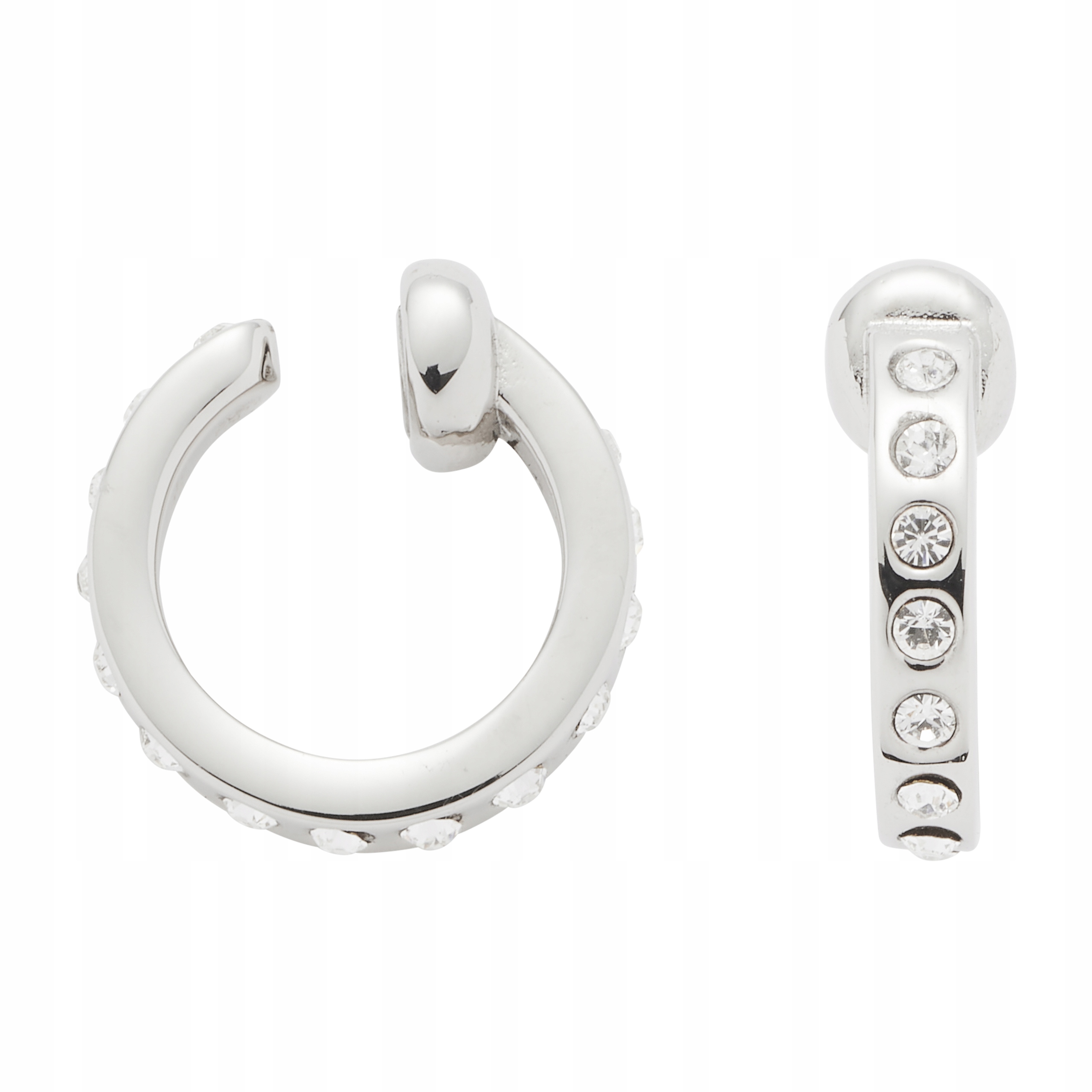 

Kolczyki Nausznice Srebrne Kryształki Swarovski