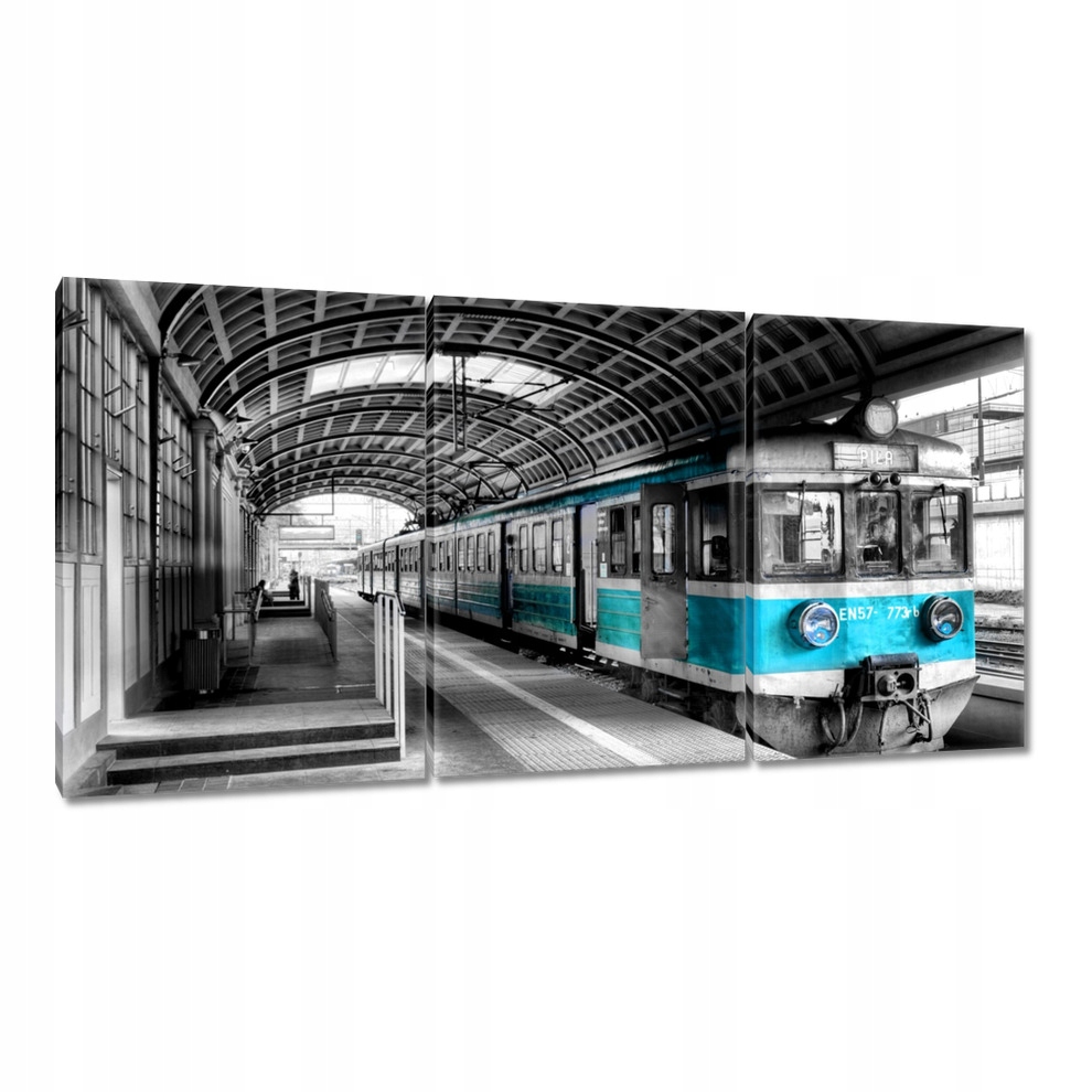 

Obrazy 240x120 Turkusowy pociąg Pkp