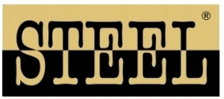 KULTOWE Wysokie Skórzane Glany STEEL Oryginal 10-dziur 49 Kolor podeszwy czarny